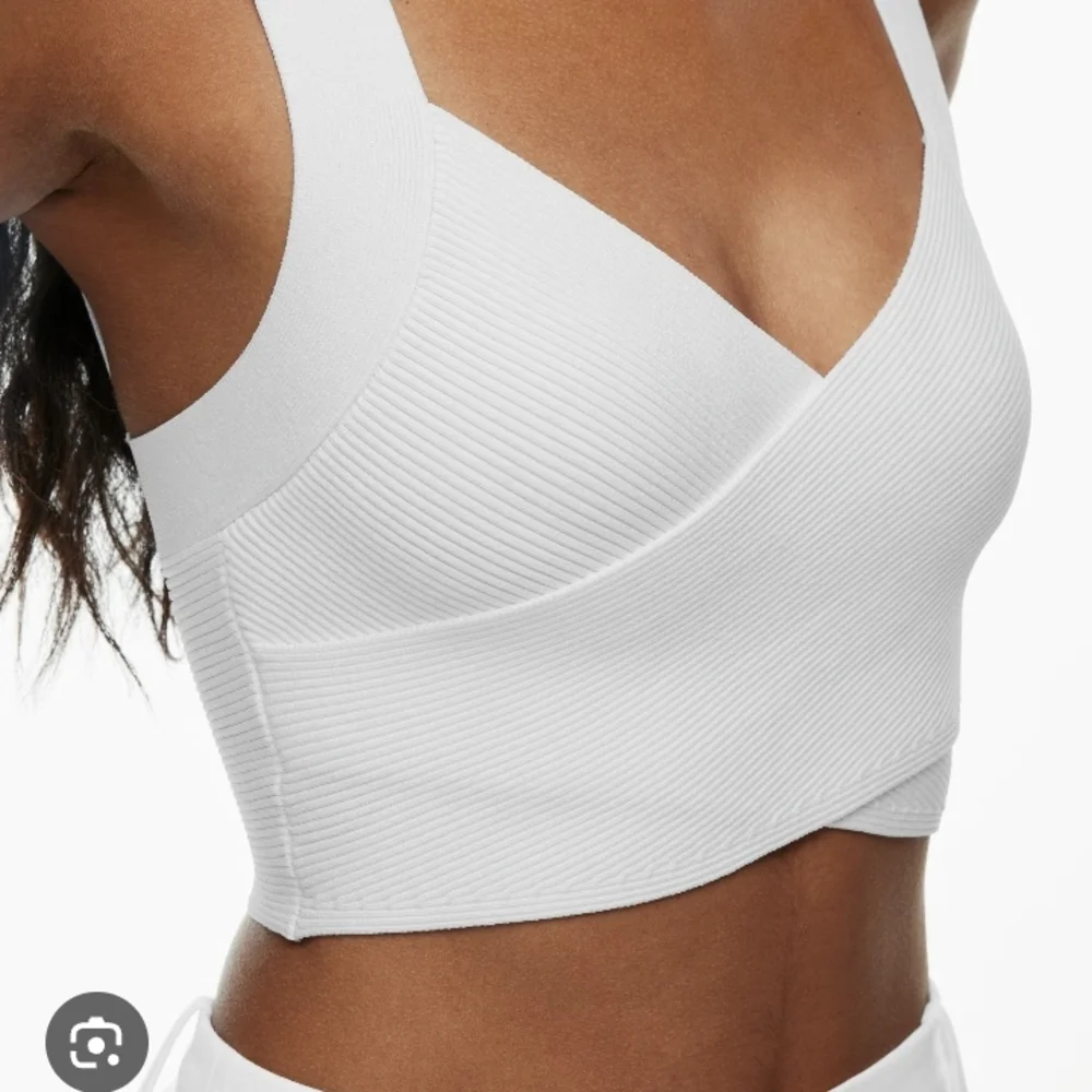 Babaton Sculpt Knit White Greek Tank - Picture 2 of 10